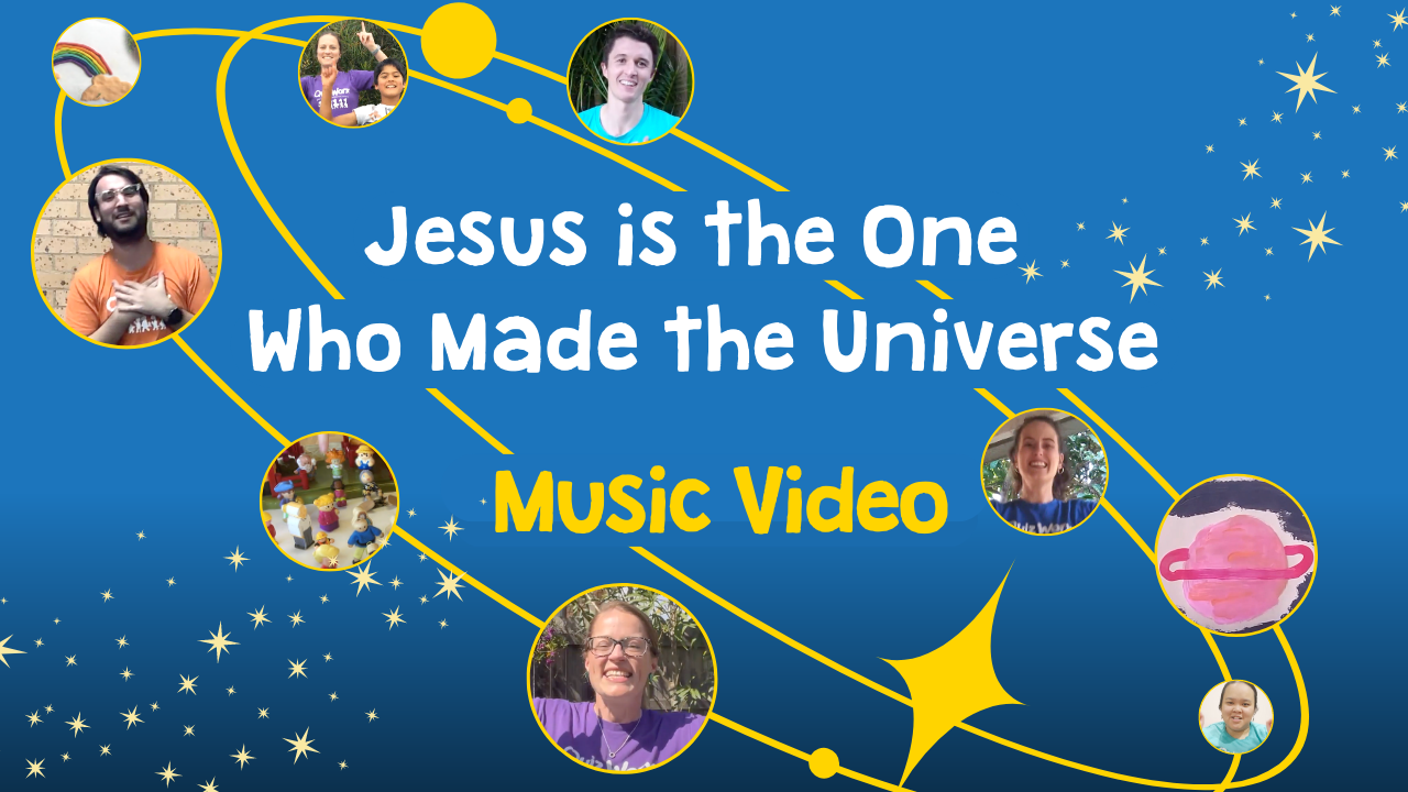 Jesus is the One Who Made the Universe Music Video | Quiz Worx